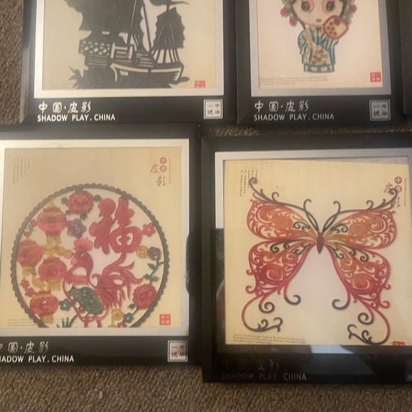 Chinese pictures art. All mint condition accept one as shown in pictures.​ - Picture 5 of 12